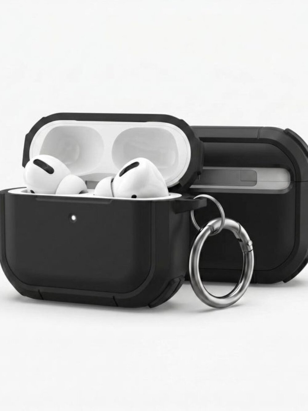 Black AirPods Pro Heavy Duty Case - Shockproof Armor Cover